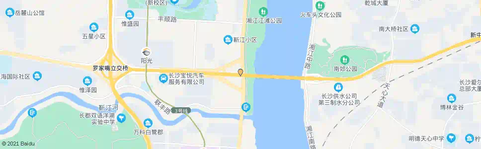 长沙猴子石大桥_公交站地图_长沙公交_妙搜公交查询2025