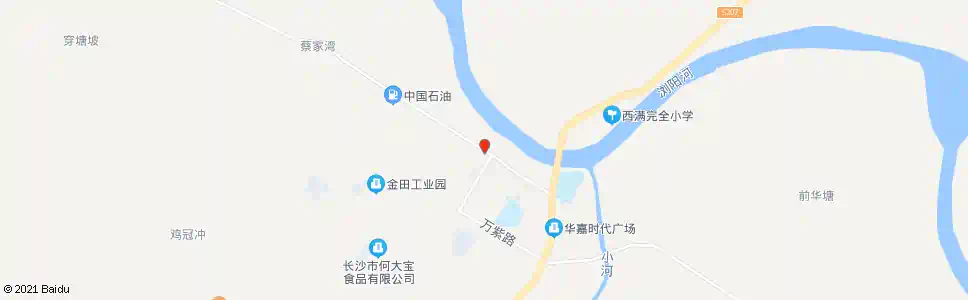 长沙紫薇路口_公交站地图_长沙公交_妙搜公交查询2025