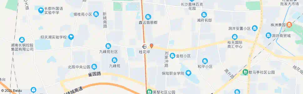 长沙芙蓉路时代阳光大道口_公交站地图_长沙公交_妙搜公交查询2025