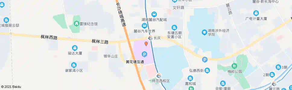 长沙步步高梅溪新天地南_公交站地图_长沙公交_妙搜公交查询2025