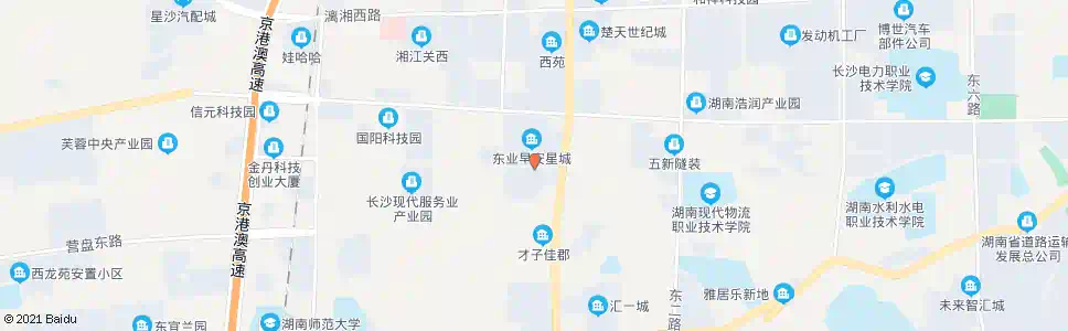 长沙早安星城_公交站地图_长沙公交_妙搜公交查询2025