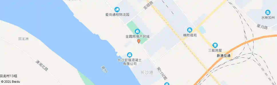 长沙开顺路口_公交站地图_长沙公交_妙搜公交查询2025