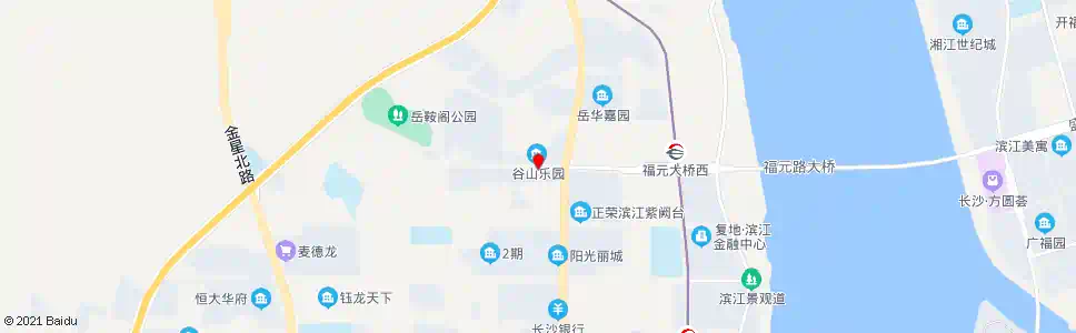 长沙长望路银杉路口_公交站地图_长沙公交_妙搜公交查询2025