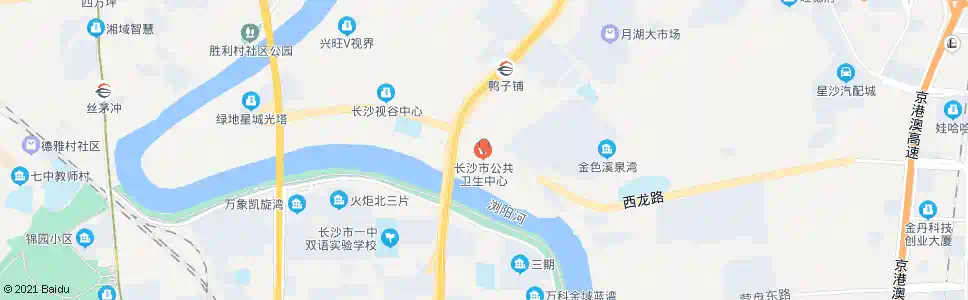 长沙省血液中心_公交站地图_长沙公交_妙搜公交查询2025