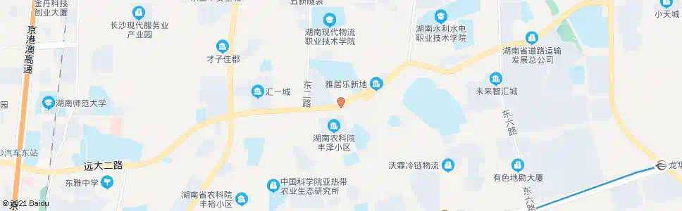 长沙司法警官学校_公交站地图_长沙公交_妙搜公交查询2025