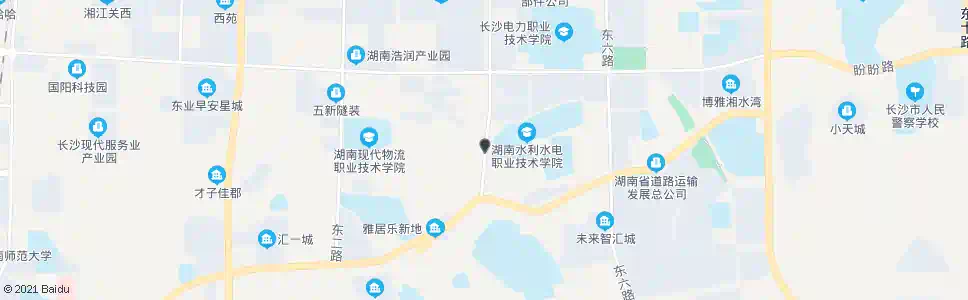 长沙湖南水利水电学院_公交站地图_长沙公交_妙搜公交查询2025