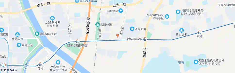 长沙飞鱼游泳馆_公交站地图_长沙公交_妙搜公交查询2025