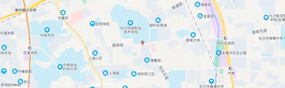 长沙洞井路口_公交站地图_长沙公交_妙搜公交查询2025