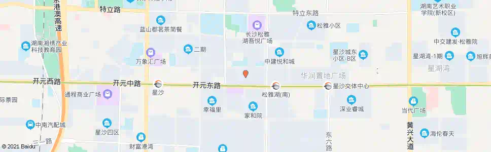 长沙恒基凯旋门_公交站地图_长沙公交_妙搜公交查询2025