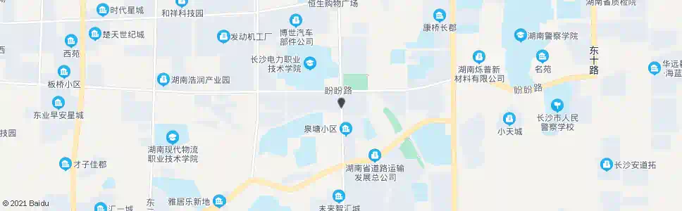长沙泉塘小区_公交站地图_长沙公交_妙搜公交查询2025