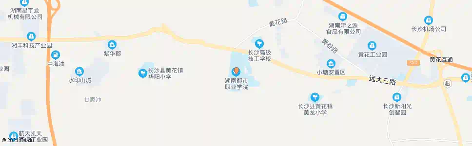 长沙湖南都市学院_公交站地图_长沙公交_妙搜公交查询2025