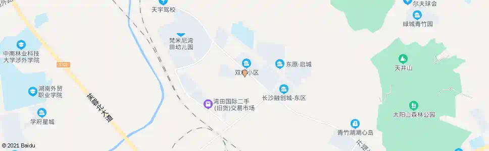 长沙湾田国际_公交站地图_长沙公交_妙搜公交查询2025