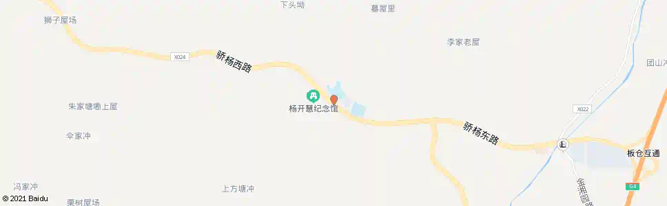 长沙杨开慧纪念馆_公交站地图_长沙公交_妙搜公交查询2025