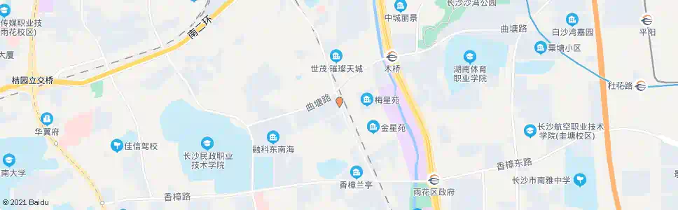 长沙雨花公安分局_公交站地图_长沙公交_妙搜公交查询2025