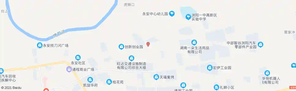 长沙百宜路口_公交站地图_长沙公交_妙搜公交查询2025