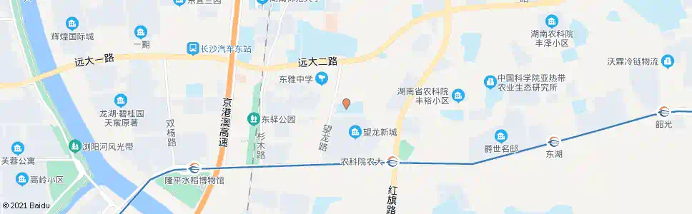 长沙马坡岭小学_公交站地图_长沙公交_妙搜公交查询2025