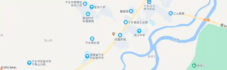 长沙白马乡政府_公交站地图_长沙公交_妙搜公交查询2025