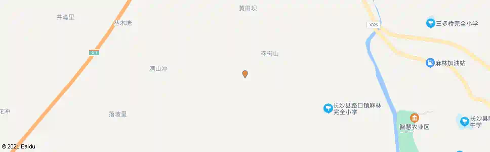 长沙范家老屋_公交站地图_长沙公交_妙搜公交查询2025