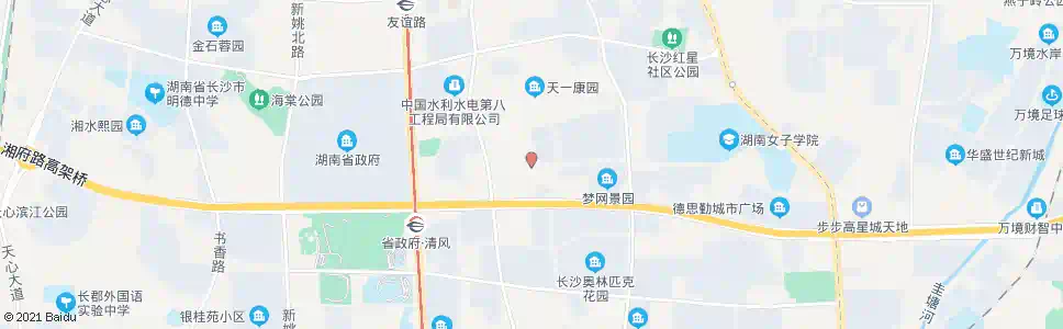 长沙五凌电力南_公交站地图_长沙公交_妙搜公交查询2025