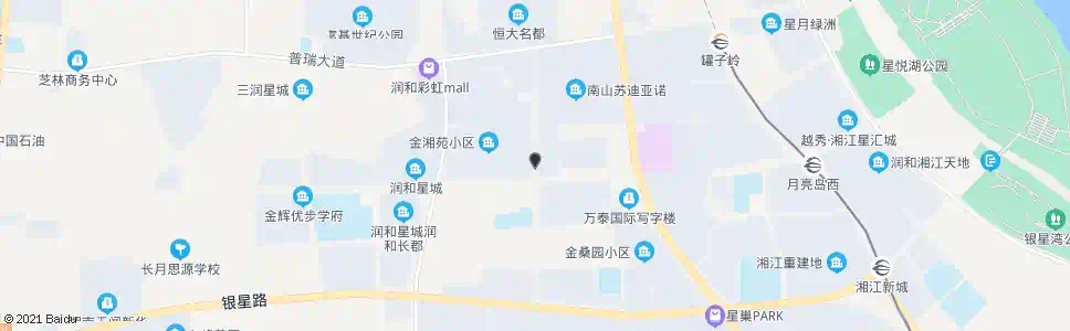 长沙月亮岛路金甲冲路口_公交站地图_长沙公交_妙搜公交查询2025