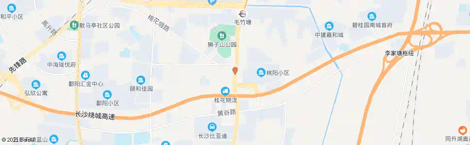 长沙桃阳村_公交站地图_长沙公交_妙搜公交查询2025