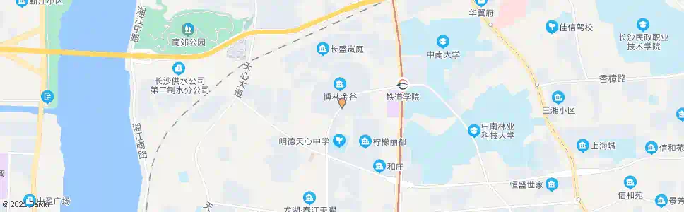 长沙红卫小学_公交站地图_长沙公交_妙搜公交查询2025
