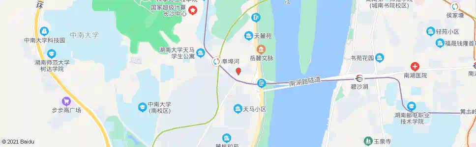 长沙阜埠河路(锦绣潇湘)_公交站地图_长沙公交_妙搜公交查询2025