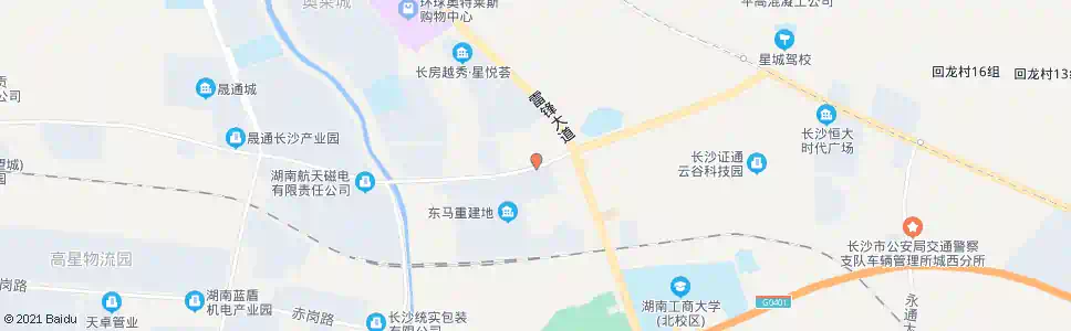 长沙东马_公交站地图_长沙公交_妙搜公交查询2025