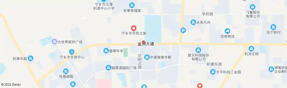 长沙宁乡县法院_公交站地图_长沙公交_妙搜公交查询2025