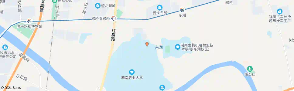 长沙湖南农大_公交站地图_长沙公交_妙搜公交查询2025
