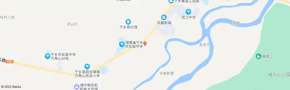 长沙百花园路口_公交站地图_长沙公交_妙搜公交查询2025