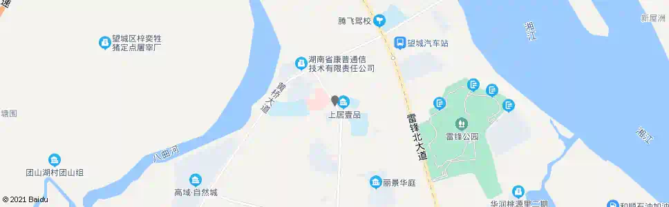 长沙望城人民医院_公交站地图_长沙公交_妙搜公交查询2025