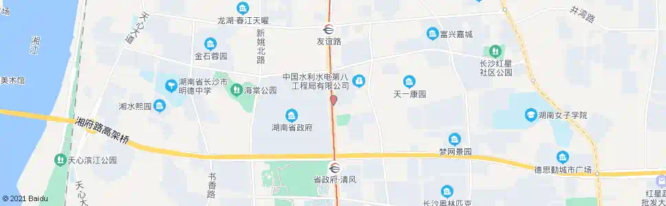 长沙新韶路口_公交站地图_长沙公交_妙搜公交查询2025