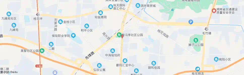 长沙汇金路高升路口_公交站地图_长沙公交_妙搜公交查询2025