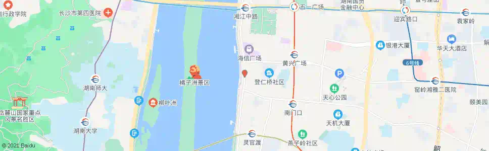 长沙西湖桥_公交站地图_长沙公交_妙搜公交查询2025