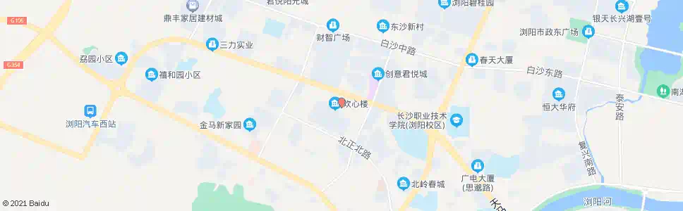 长沙齐心路口_公交站地图_长沙公交_妙搜公交查询2025
