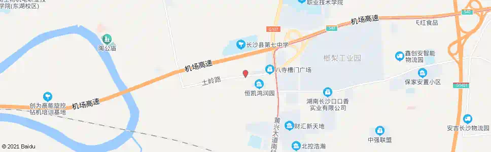 长沙榔梨水厂_公交站地图_长沙公交_妙搜公交查询2025