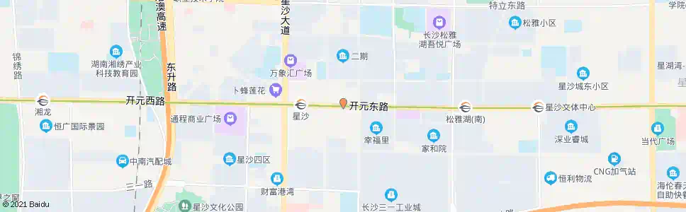 长沙幸福里_公交站地图_长沙公交_妙搜公交查询2025