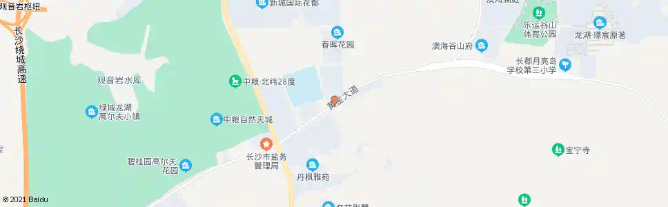 长沙富家湾_公交站地图_长沙公交_妙搜公交查询2025