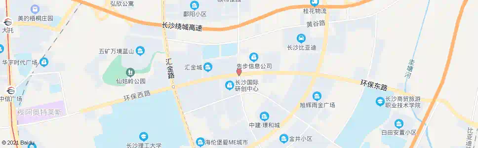 长沙金海中学_公交站地图_长沙公交_妙搜公交查询2025
