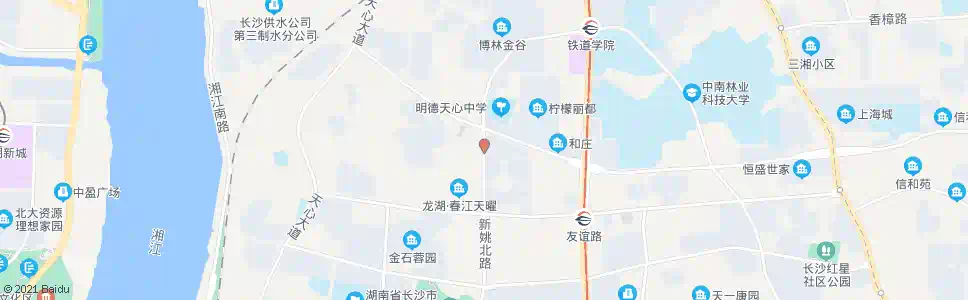 长沙新姚路木莲路口_公交站地图_长沙公交_妙搜公交查询2025