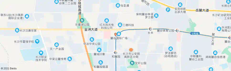 长沙东方红路曲苑路口_公交站地图_长沙公交_妙搜公交查询2025