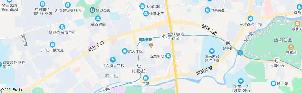 长沙南园路燕航路口_公交站地图_长沙公交_妙搜公交查询2025