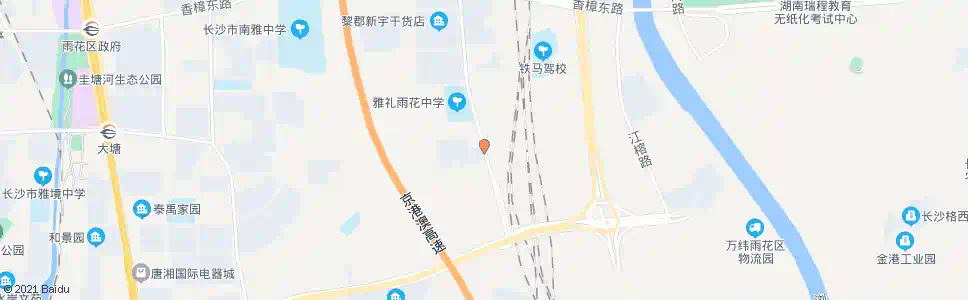 长沙彭家新屋_公交站地图_长沙公交_妙搜公交查询2025
