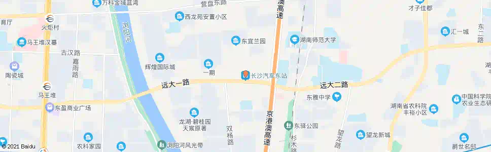 长沙新民路东_公交站地图_长沙公交_妙搜公交查询2025