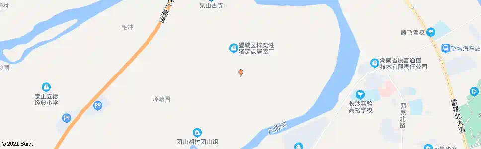 长沙丁字重建地_公交站地图_长沙公交_妙搜公交查询2025