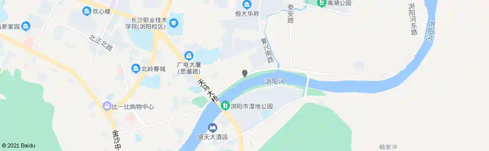长沙浏阳河东路_公交站地图_长沙公交_妙搜公交查询2025