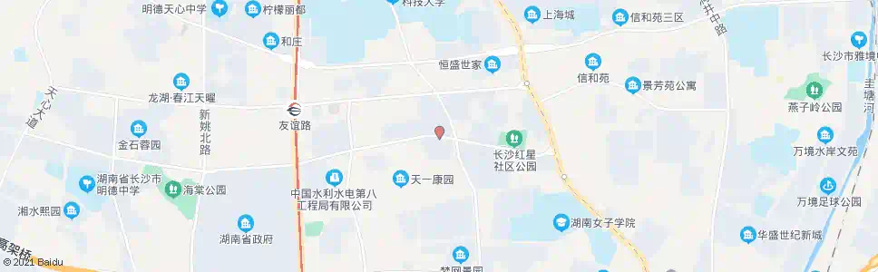 长沙万芙路新韶路口_公交站地图_长沙公交_妙搜公交查询2025