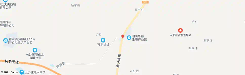 长沙华穗生态产业园_公交站地图_长沙公交_妙搜公交查询2025