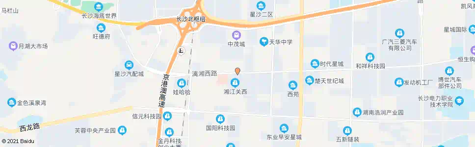 长沙明城国际_公交站地图_长沙公交_妙搜公交查询2025